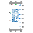 LEM ELETTRONICA - Multiswitch dCSS/Legacy SWB316/6 con 3 ingressi passanti e 6 uscite derivate, per applicazioni SKY, FM, DAB, UHF, SAT.