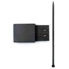 LEM ELETTRONICA - Contenitore da palo CPS2, in ABS nero. CPS2