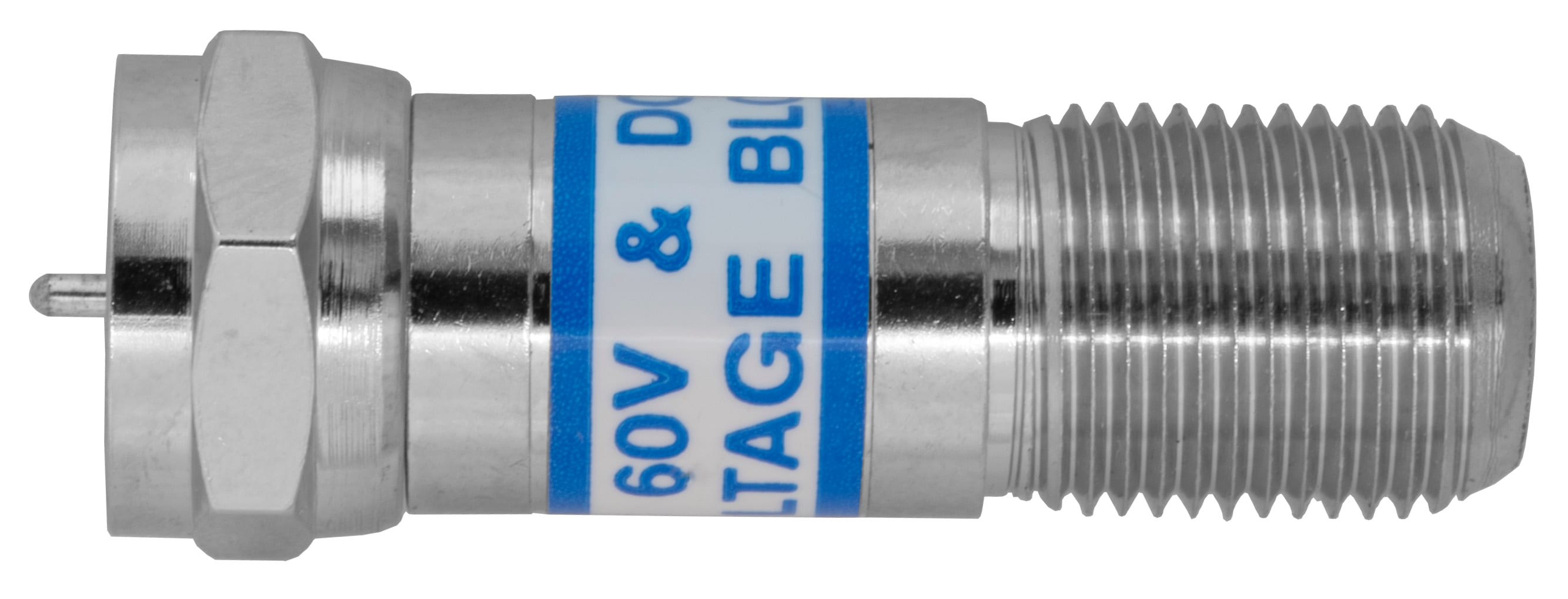 LEM ELETTRONICA - Isolatore di tensione DC2500 connettori F-maschio/F-femmina, a vite. DC2500