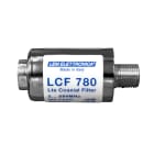 LEM ELETTRONICA - Filtro coassiale LCF780, elimina le interferenze dei segnali 4G/LTE/5G, connettore F LCF780