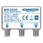LEM ELETTRONICA - Miscelatore - demiscelatore MD2500 con 1 ingresso TV Terrestre, 1 ingresso Satellite.