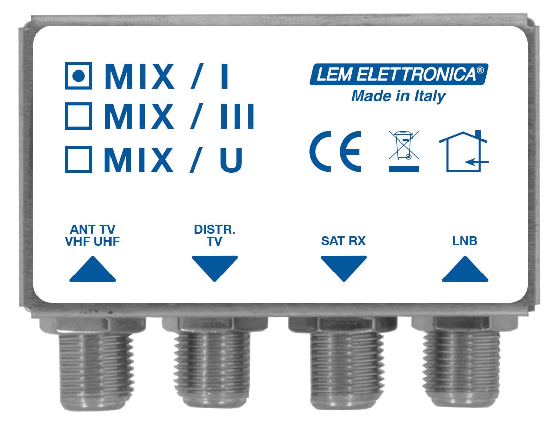 LEM ELETTRONICA - Miscelatore MIX/I per modulatori in BI. MIX/I