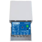 LEM ELETTRONICA - Amplificatore TV programmabile da palo MSA3 con 3 ingressi UHF/VHF, 32 filtri digitali e livello di uscita totale max. 108dBuV. Autoprogrammazione tramite Tuner.