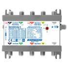 LEM ELETTRONICA - Multiswitch dCSS/Legacy SCD516/1 con 5 ingressi passanti e 1 uscita derivata, Satellite amplificato, per applicazioni SKY, FM, DAB, UHF, SAT. SCD516/1