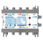 LEM ELETTRONICA - Multiswitch dCSS/Legacy SCD516/2 con 5 ingressi passanti e 2 uscite derivate, Satellite amplificato, per applicazioni SKY, FM, DAB, UHF, SAT. SCD516/2