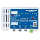 LEM ELETTRONICA - Ricevitore ottico SCF316/3TC con 3 uscite (2 dCSS/Legacy e TV terrestre miscelato regolabile, 1 TV Terrestre indipendente regolabile), per applicazioni SKY, FM, DAB, UHF, SAT. SCF316/3TC