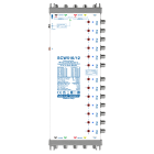 LEM ELETTRONICA - Multiswitch dCSS/Legacy SCW516/12 con 5 ingressi passanti e 12 uscite derivate, Satellite amplificato regolabile, per applicazioni SKY, FM, DAB, UHF, SAT. SCW516/12