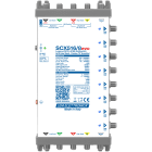 LEM ELETTRONICA - Multiswitch dCSS/Legacy SCX516/8evo con 5 ingressi passanti e 8 uscite derivate, per applicazioni SKY, FM, DAB, UHF, SAT.