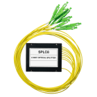LEM ELETTRONICA - Splitter ottico SPLC8 a 8 vie, connettore SC/APC, 1260-1650nm, perdita passaggio massima 10,5dB.