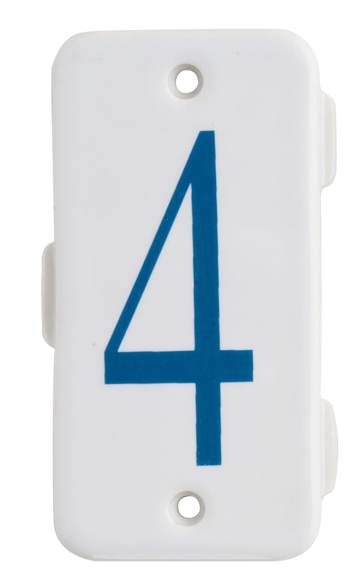 C'ERA UNA VOLTA - Piastri con numeri in porcellana per un tocco unico e distintivo.