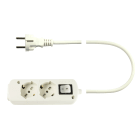 LE PROLUNGHE - Cably 2 Multipresa 3G1.5 MT1.5 SP Sch BN.