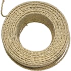 C'ERA UNA VOLTA - Treccia di seta avorio 3G0.50, lunghezza 100 metri.