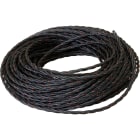C'ERA UNA VOLTA - Treccia in Seta 3G0.75 Nero MT. 25.