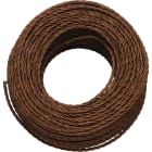 C'ERA UNA VOLTA - Treccia in Seta 3G0.75 Marrone da 100 metri.