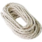 C'ERA UNA VOLTA - Treccia di cotone 3G1 avorio, lunga 25 metri.