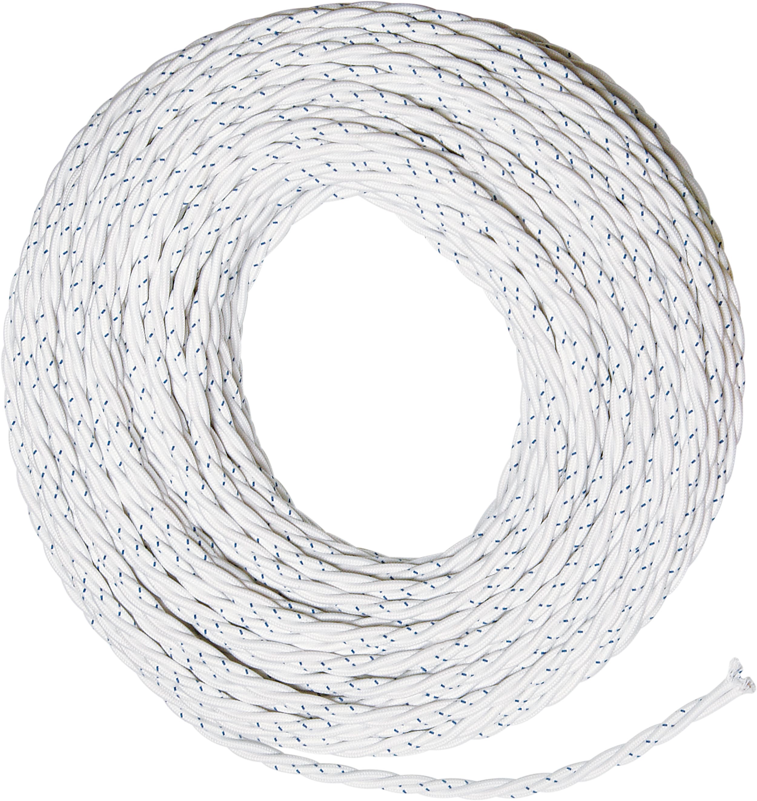 C'ERA UNA VOLTA - Treccia cotone 3g2.50 bianco mt. 50. 5934