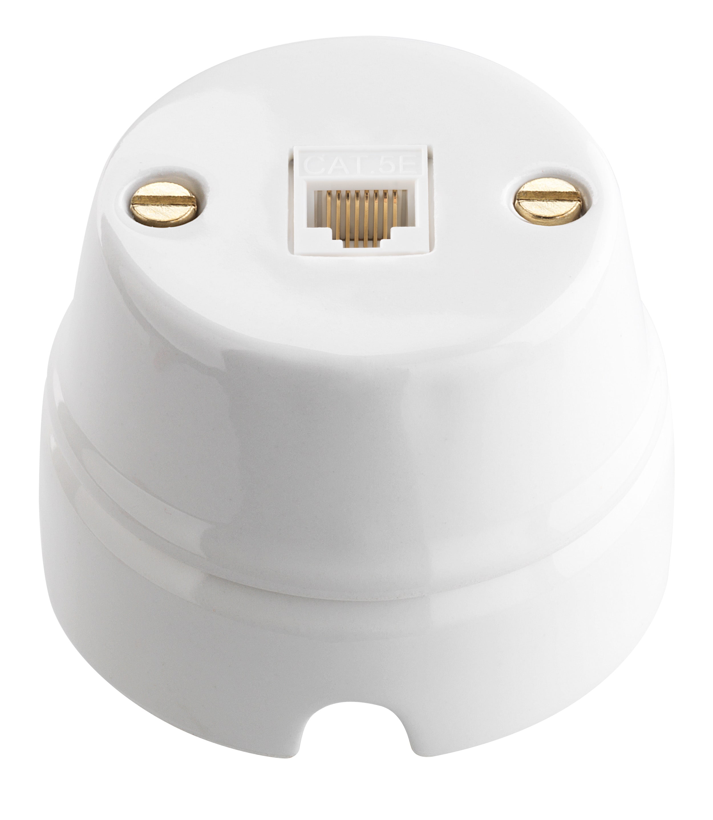 C'ERA UNA VOLTA - Presa categoria 5 per trasmissione dati con diametro di 70 mm.