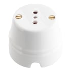 C'ERA UNA VOLTA - Presa 2P+T diametro 70mm 10A 250V. 5970/10