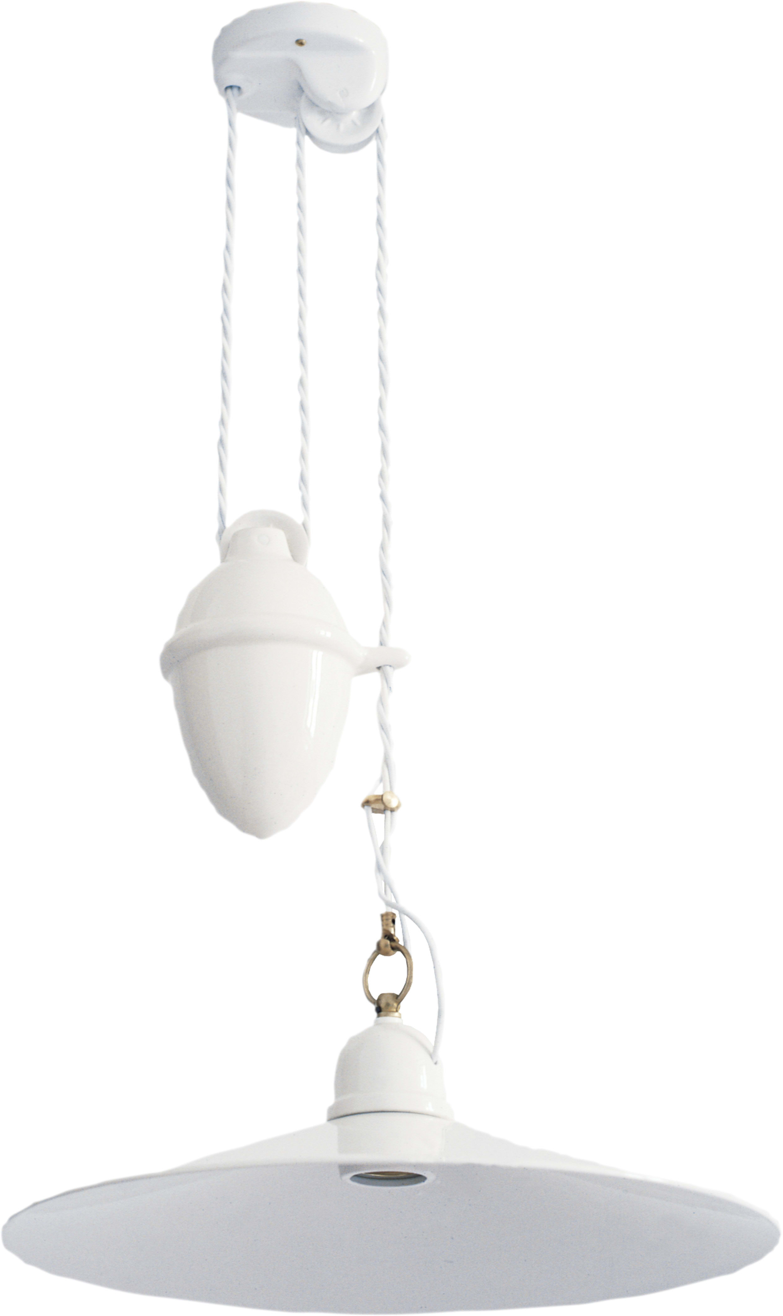 C'ERA UNA VOLTA - Saliscendi completo piatto liscio diametro 40cm. 5983