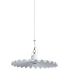 C'ERA UNA VOLTA - Lampada E27 piatto piega diametro 40cm con rosoncino. 5998/PI-40