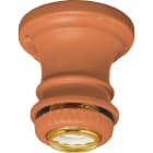 C'ERA UNA VOLTA - Spot E27 diritto cotto con ghiera cotto per un'illuminazione moderna e sofisticata.