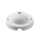 C'ERA UNA VOLTA - Rosone liscio bombato bianco D.91 porc.