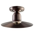 C'ERA UNA VOLTA - Spot E27 direzionabile rame liscio diametro 22. 7557/LI