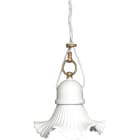 C'ERA UNA VOLTA - Lampadina E14 con paralume fazzoletto diametro 14 cm.