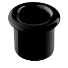 C'ERA UNA VOLTA - Passafilo in porcellana nera diametro 16 mm interno.