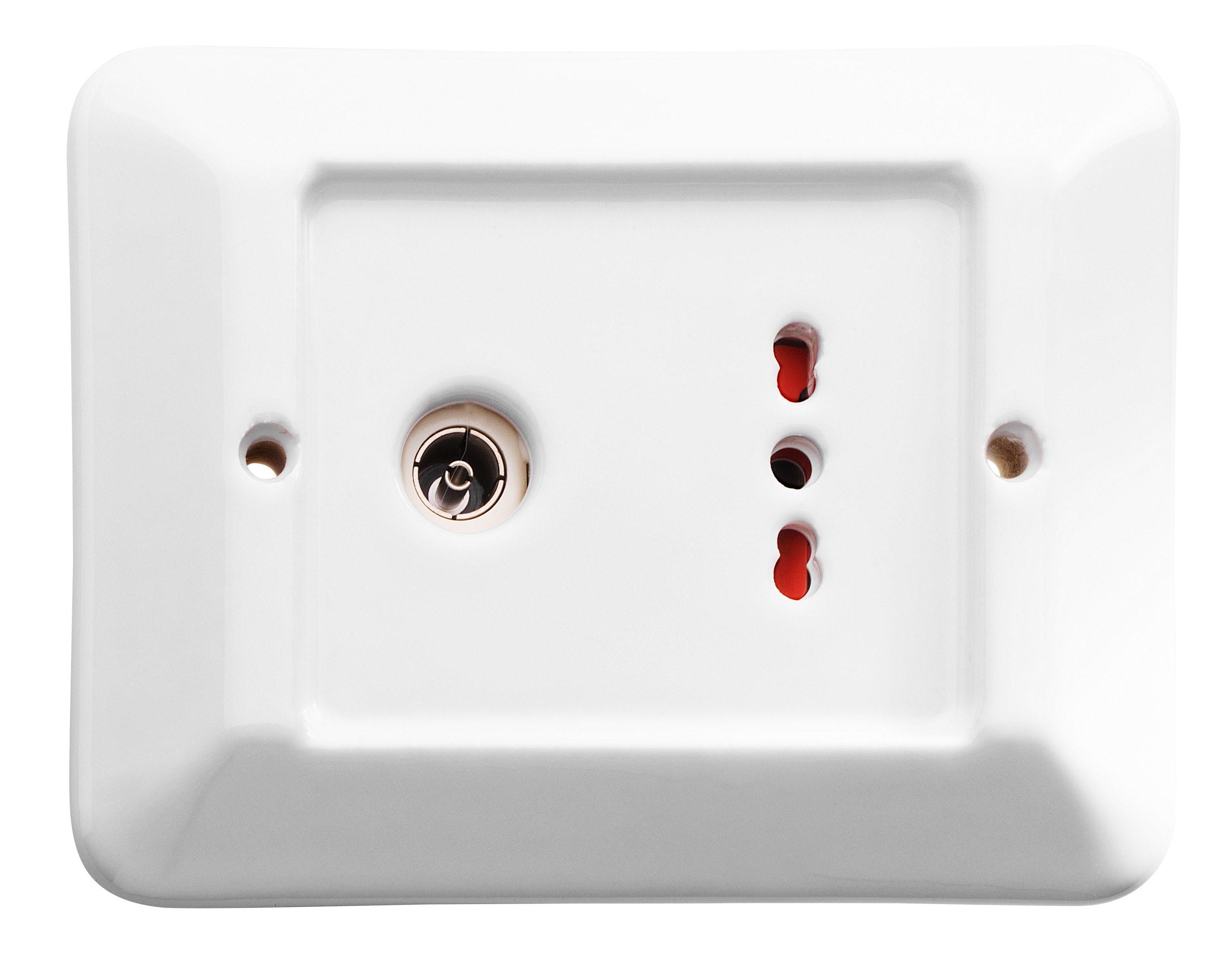 C'ERA UNA VOLTA - Serie Delux 2 prese TV D.9.5 gialla. 7768/GL