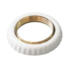 C'ERA UNA VOLTA - Ghiera E27 Porcellana Zigrinata Tipo Europa.