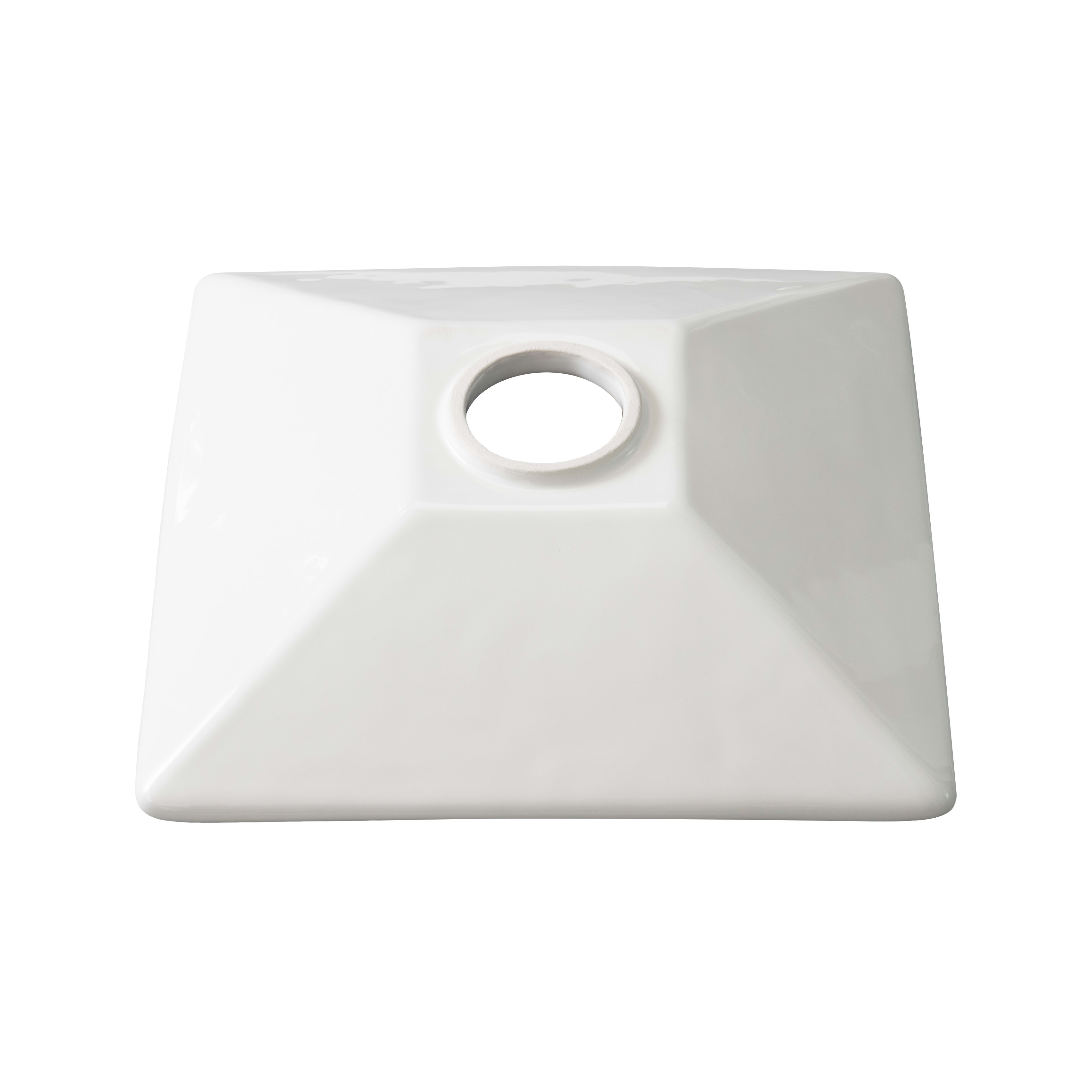 C'ERA UNA VOLTA - Piatto quadrato in porcellana E27 att. 27 (21x21)