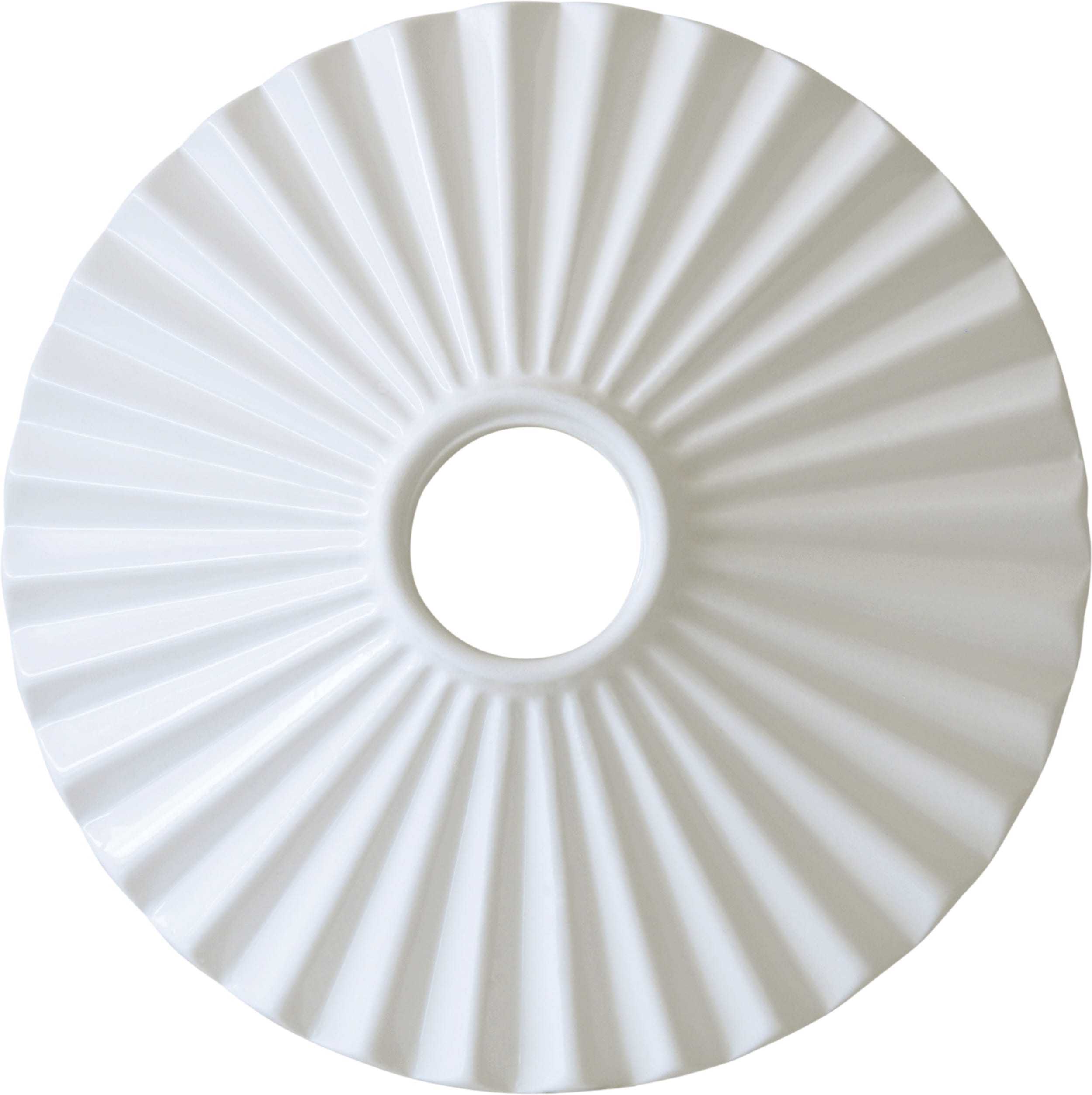 C'ERA UNA VOLTA - Piatto in porcellana diametro 21 cm, modello Milleonde.