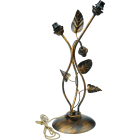 C'ERA UNA VOLTA - Lampada da tavolo a 3 luci E14 nuda oro Ducato.