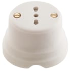 C'ERA UNA VOLTA - Presa pol. 2P+T 10/16A 250V D.75mm sasso. 8374