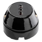 C'ERA UNA VOLTA - Presa polivalente 10/16A 250V D.80mm noir. 8404