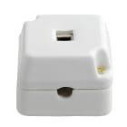 C'ERA UNA VOLTA - Presa telefonica plug 6/4 serie cubetto.