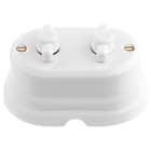 C'ERA UNA VOLTA - Serie Oval 2 Deviatori Rotativi 10A 250V.