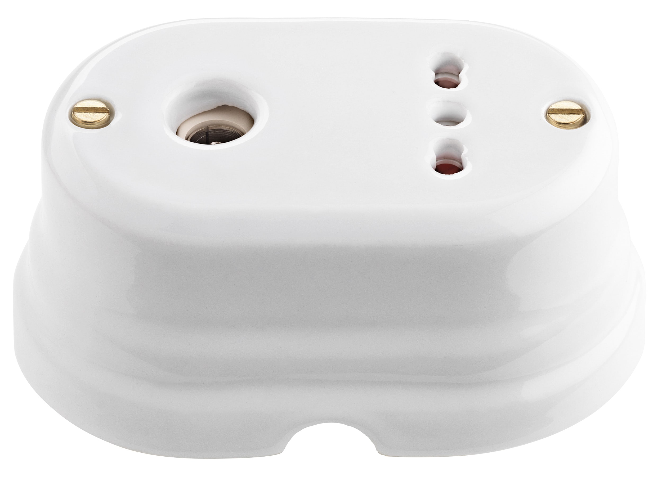 C'ERA UNA VOLTA - Serie Oval 1 Presa 10/16A + TV 2 Prese