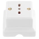 C'ERA UNA VOLTA - Presa polivalente 10/16A 250V - forma rettangolare.