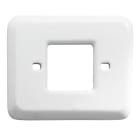 C'ERA UNA VOLTA - Placca in porcellana bianca della linea Amica.