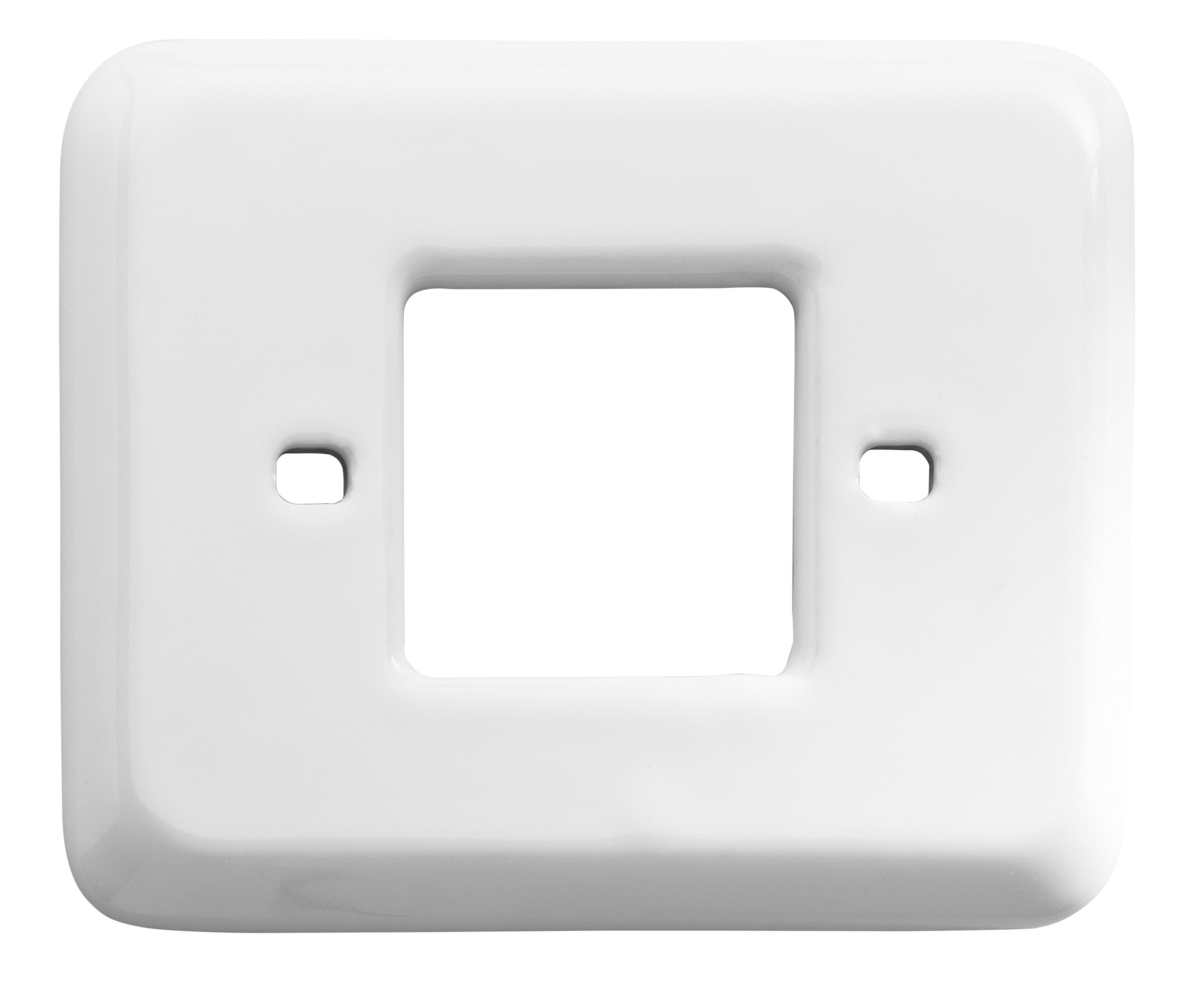 C'ERA UNA VOLTA - Placca in porcellana bianca della linea Amica. 8651