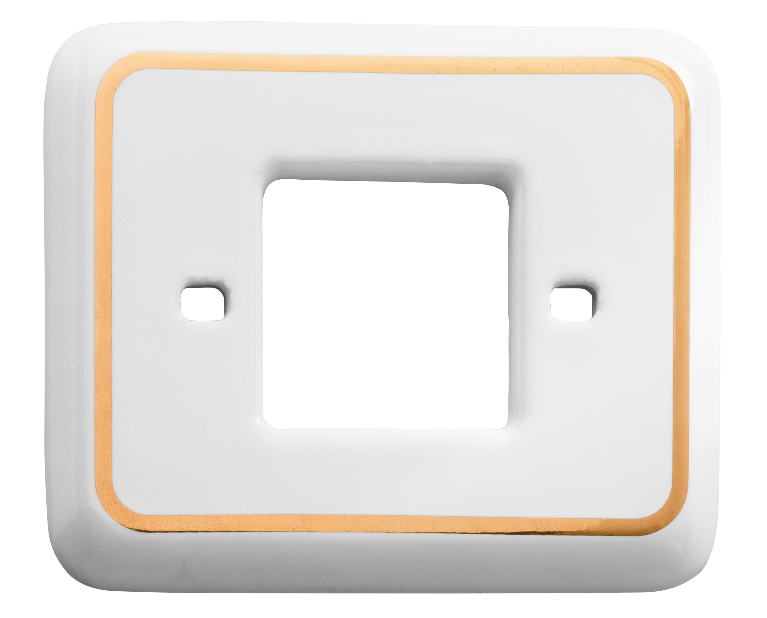 C'ERA UNA VOLTA - Placca decoro bordi oro Linea Amica.