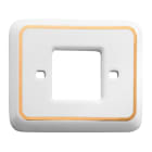 C'ERA UNA VOLTA - Placca decoro bordi oro Linea Amica.