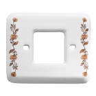 C'ERA UNA VOLTA - Placca decoro rose linea Amica. 8658