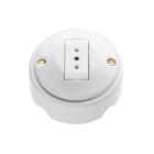 C'ERA UNA VOLTA - Presa 10A 250V Volux Vedo1 e Vedo