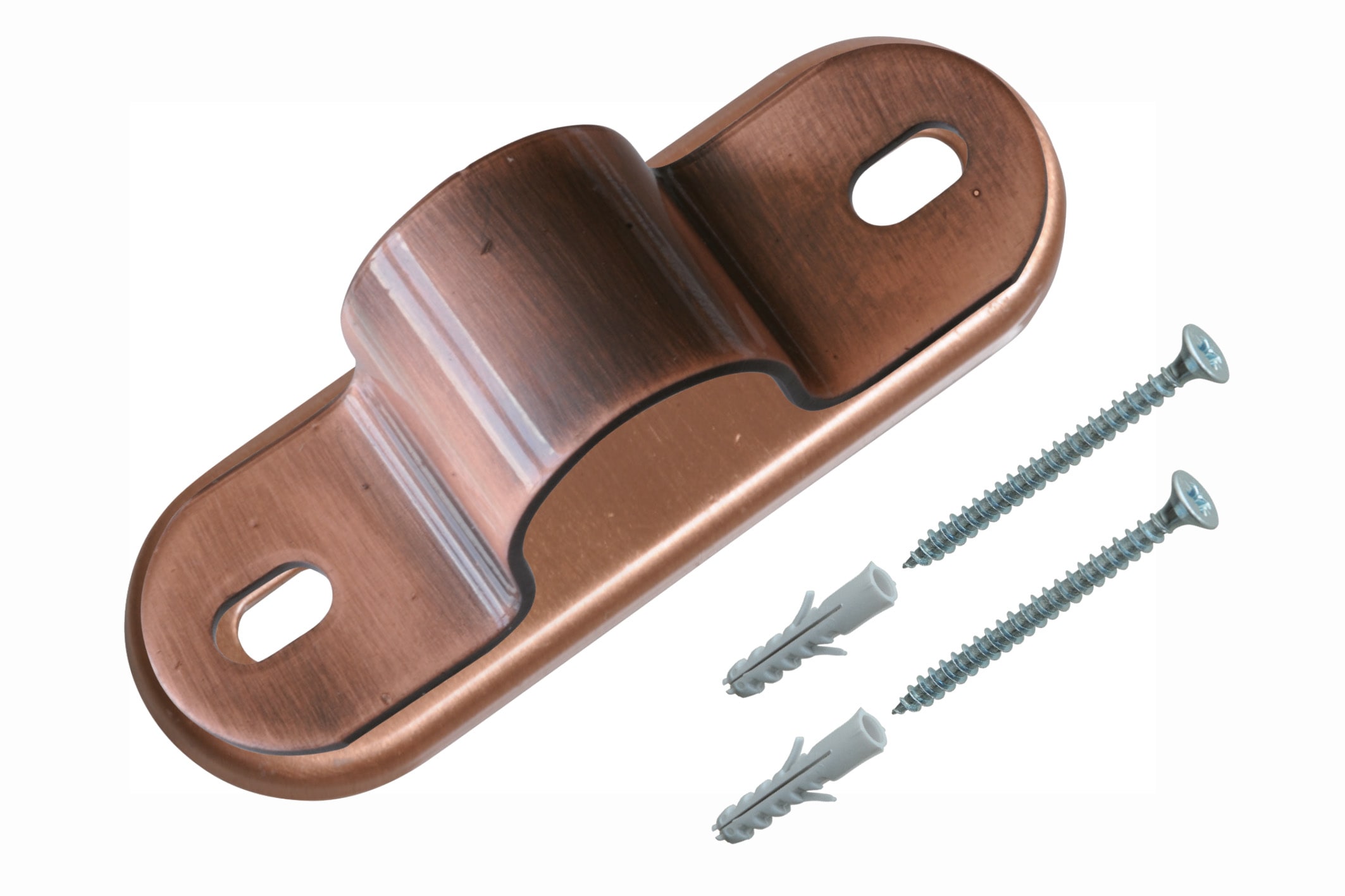 C'ERA UNA VOLTA - Fermatubo in rame anticato diametro 20 mm. 8723