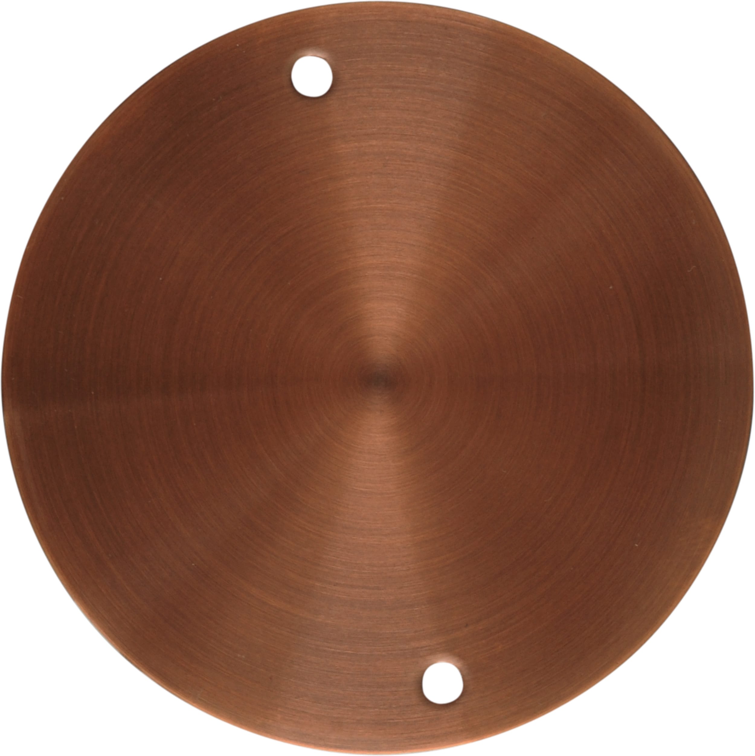 C'ERA UNA VOLTA - Coperchio per base portante in rame anticato diametro 78.