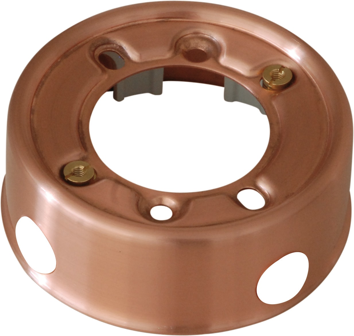 C'ERA UNA VOLTA - Base portaffrutto rame satin 4fori D.20.