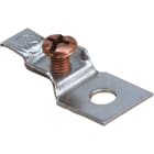 C'ERA UNA VOLTA - Morsetto di terra piatto per scatole rame.